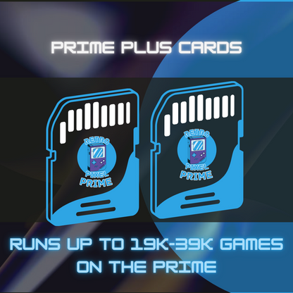 RetroPixel Prime™ Plus Cards