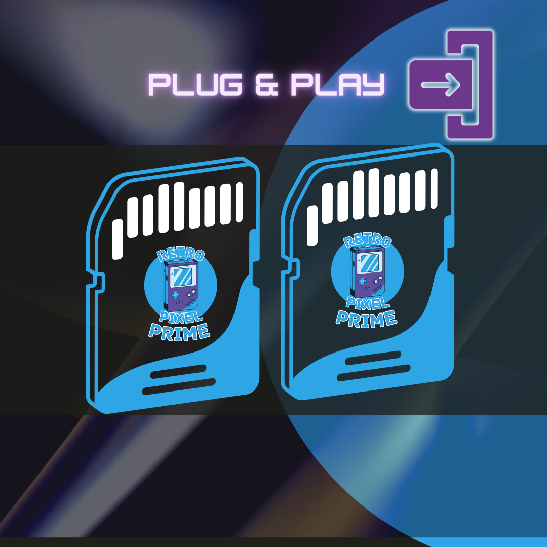 RetroPixel Prime™ Plus Cards